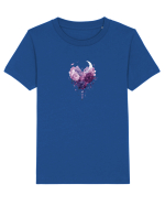  INIMA  -  IUBIRE - ARTA - FLORI - LUNA Tricou mânecă scurtă  Copii Mini Creator