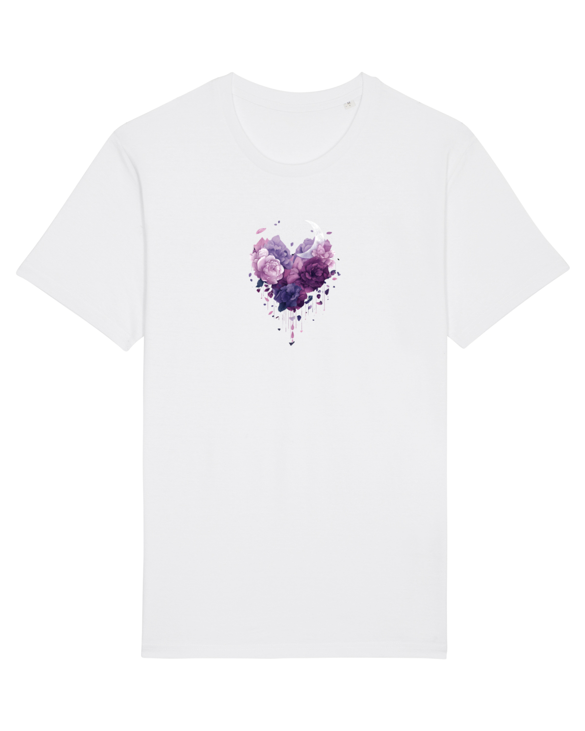 Tricou mânecă scurtă Unisex Rocker White
