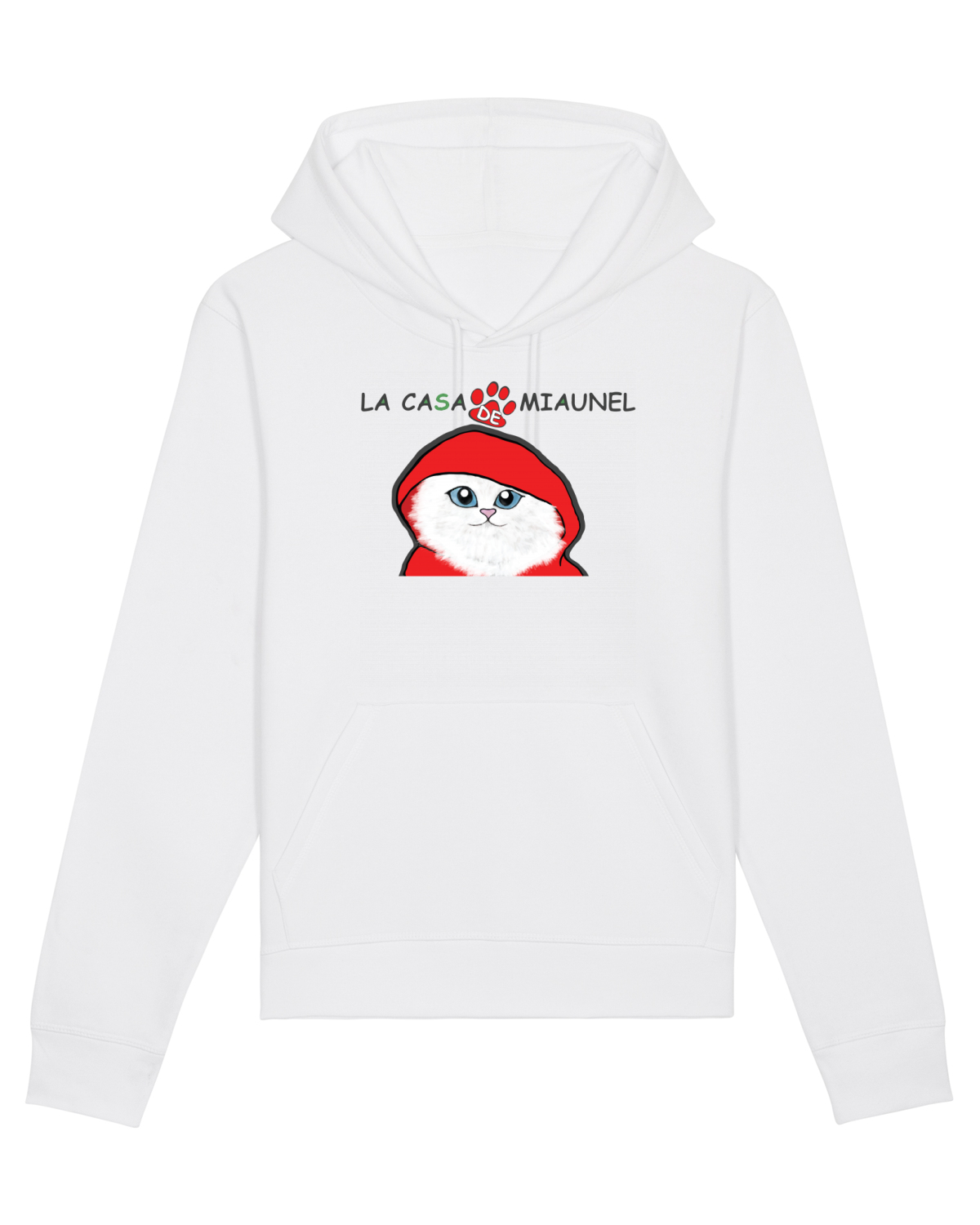 Hanorac Unisex Drummer White