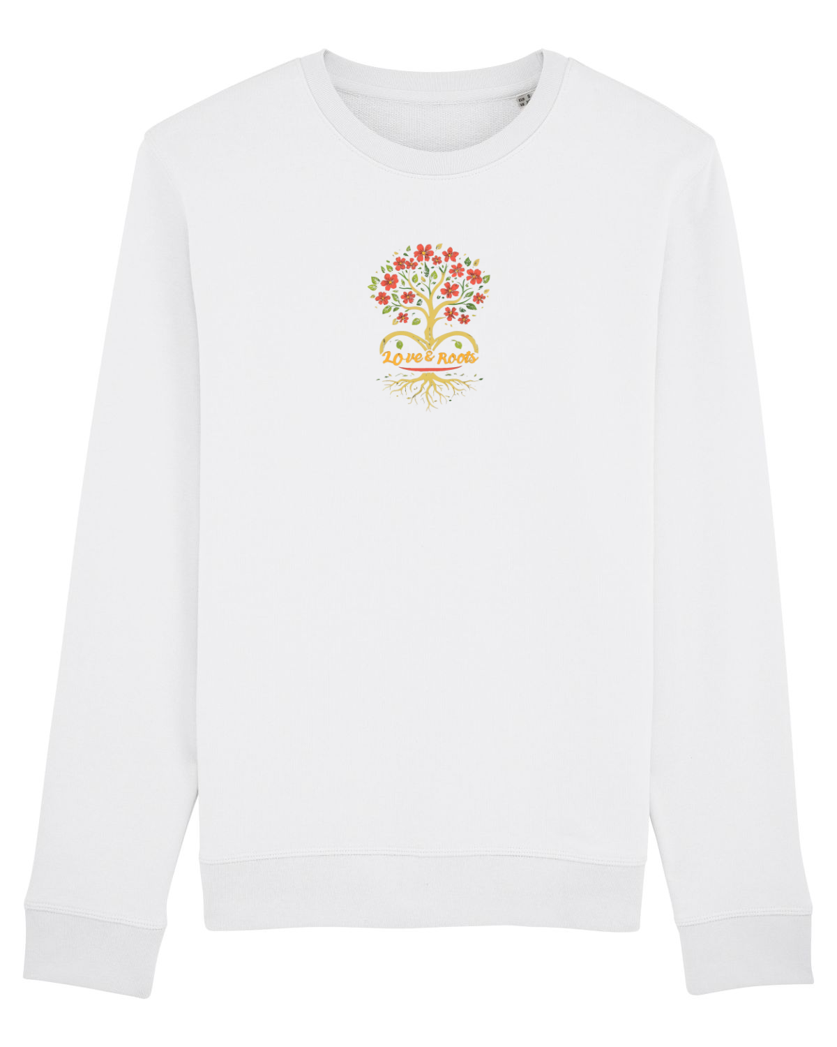 Bluză mânecă lungă Unisex Rise White