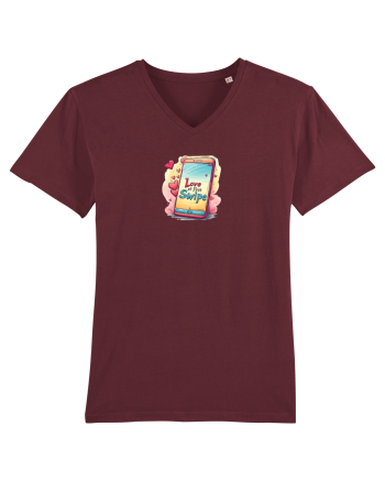 LOVE AT FIRST SWIPE 2 Burgundy