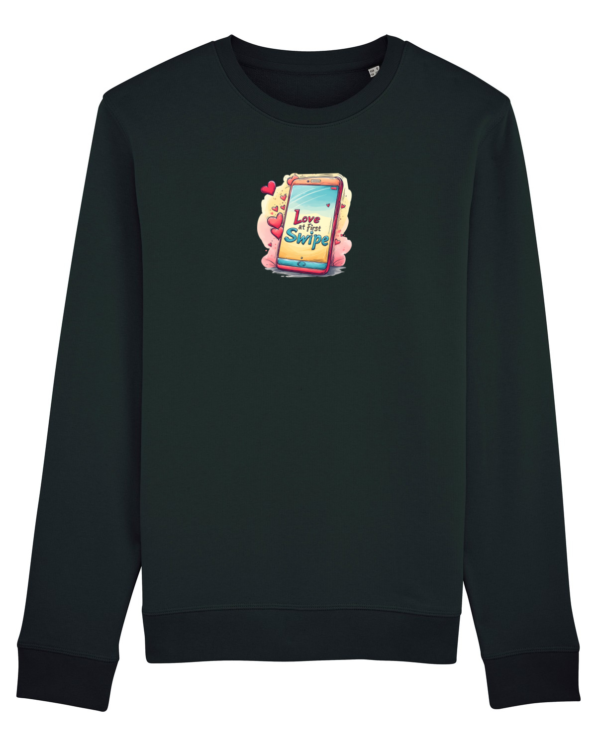 Bluză mânecă lungă Unisex Rise Black