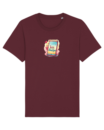 LOVE AT FIRST SWIPE 2 Burgundy