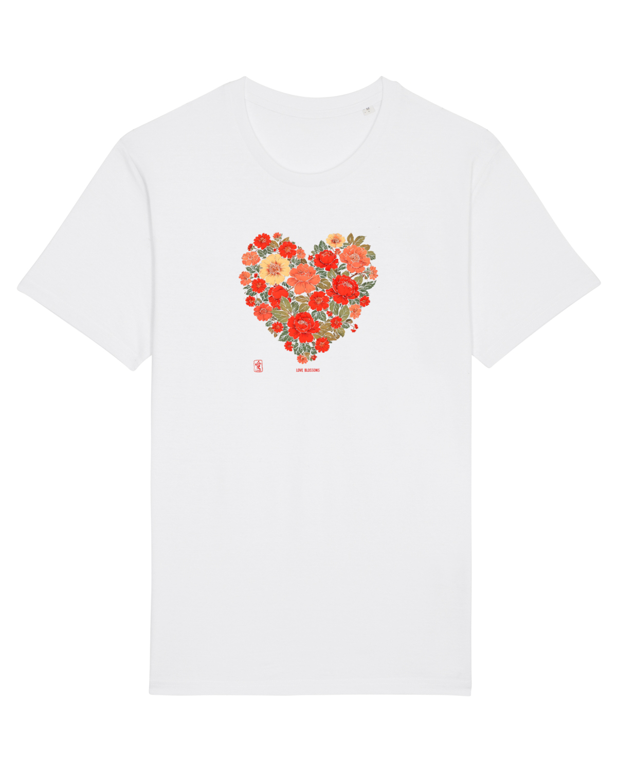Tricou mânecă scurtă Unisex Rocker White