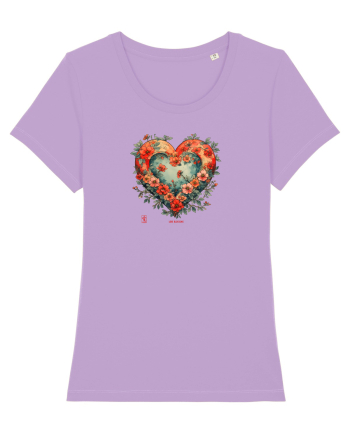 LOVE BLOSSOMS - SAKURA - FLORI CIRES -  INIMA  -  IUBIRE - ARTA JAPONEZA Lavender Dawn