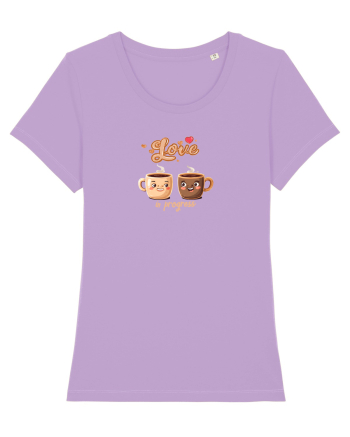 LOVE  IN PROGRESS - CESTI CAFEA - CEAI - CUPLU - INIMA Lavender Dawn