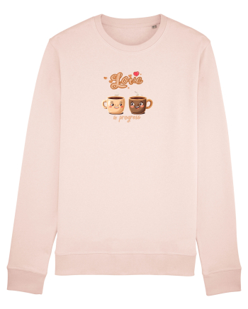 LOVE  IN PROGRESS - CESTI CAFEA - CEAI - CUPLU - INIMA Candy Pink