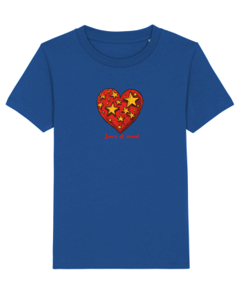LOVE IS ALL AROUND - INIMA -- GALAXIE - STELE 2 Majorelle Blue