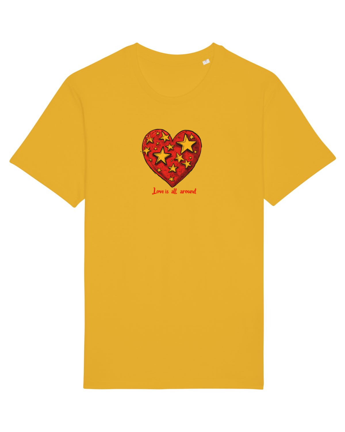 Tricou mânecă scurtă Unisex Rocker Spectra Yellow