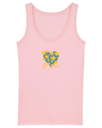 LOVE IS ALL AROUND - INIMA -- GALAXIE - STELE 3 Cotton Pink