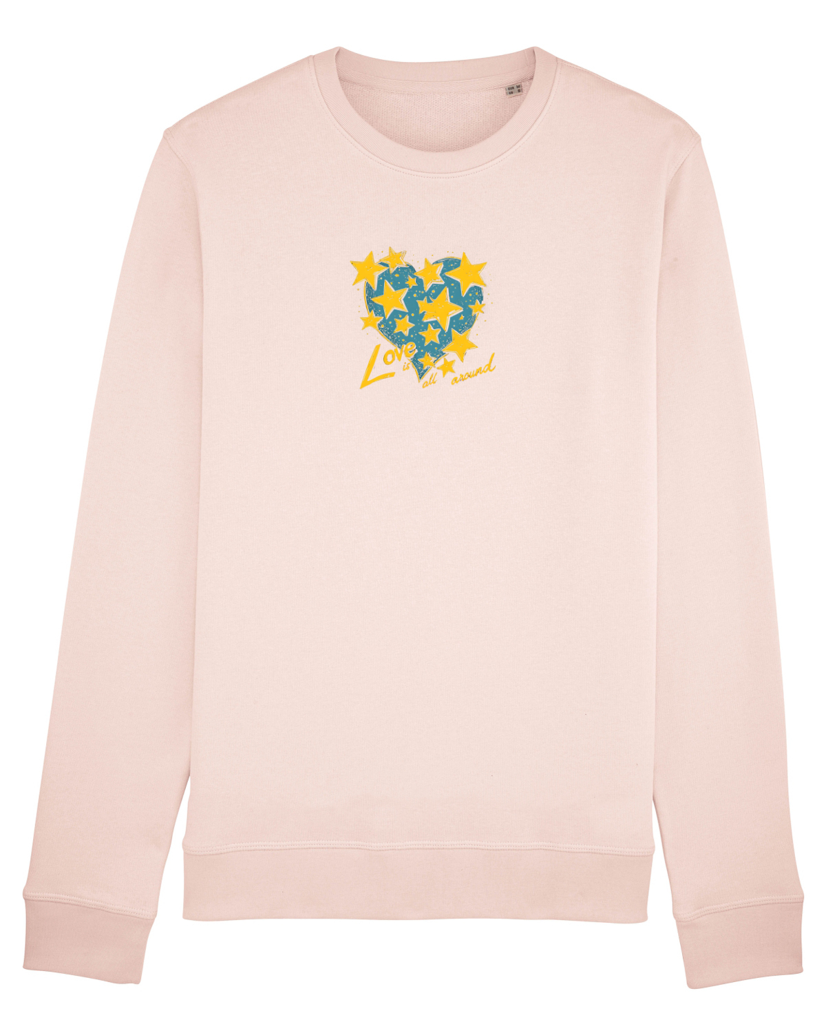 Bluză mânecă lungă Unisex Rise Candy Pink