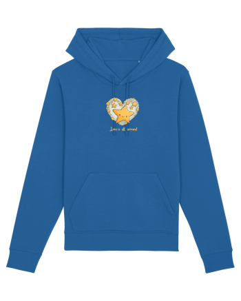LOVE IS ALL AROUND - INIMA -- GALAXIE - STELE 4 Royal Blue