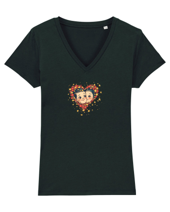LOVE IS ALL AROUND - INIMA --CUPLU -  GALAXIE - STELE  Black