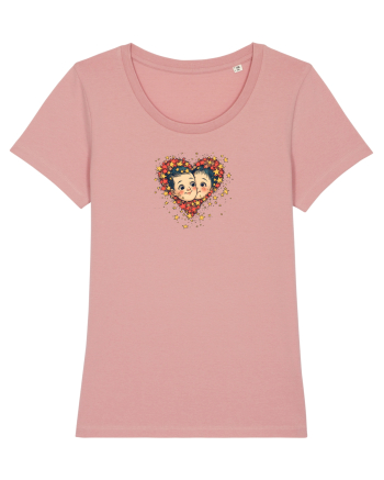 LOVE IS ALL AROUND - INIMA --CUPLU -  GALAXIE - STELE  Canyon Pink