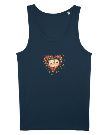LOVE IS ALL AROUND - INIMA --CUPLU -  GALAXIE - STELE  Navy
