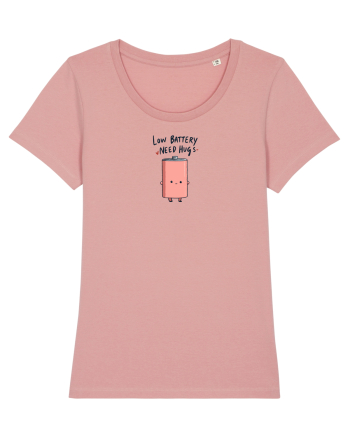 LOW BATTERY - NEED HUGS Canyon Pink