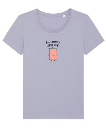 LOW BATTERY - NEED HUGS Lavender