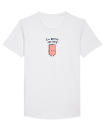 LOW BATTERY - NEED HUGS Tricou mânecă scurtă guler larg Bărbat Skater