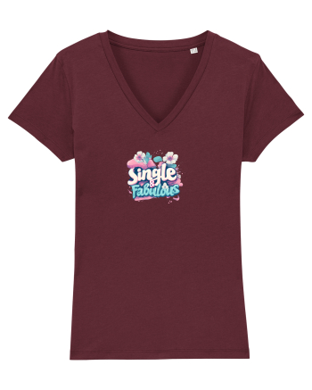 SINGLE & FABULOUS 1 Burgundy