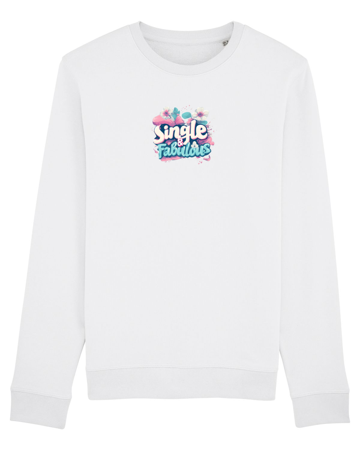 Bluză mânecă lungă Unisex Rise White