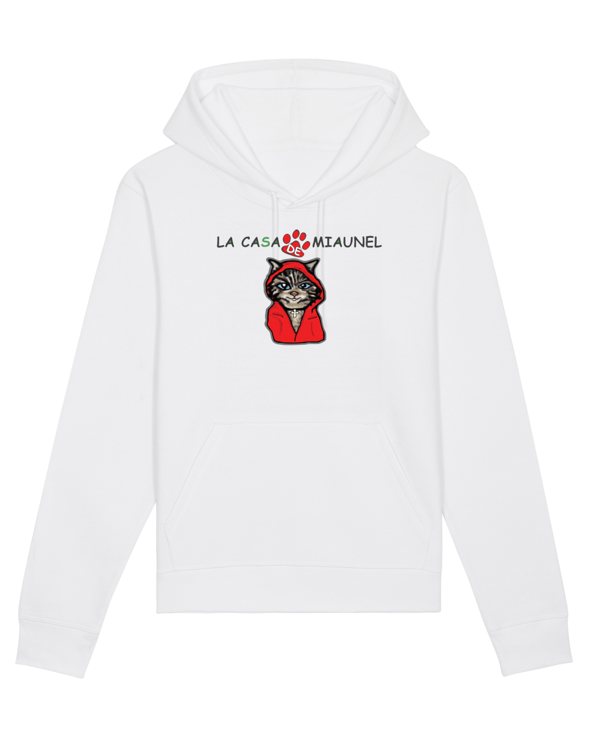 Hanorac Unisex Drummer White