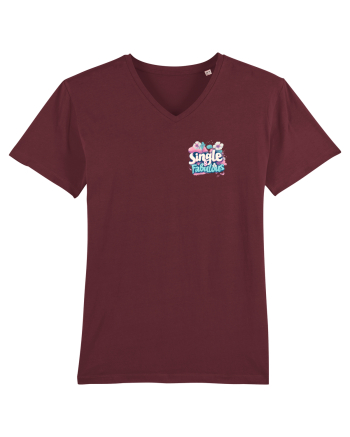 SINGLE & FABULOUS 1 lateral Burgundy
