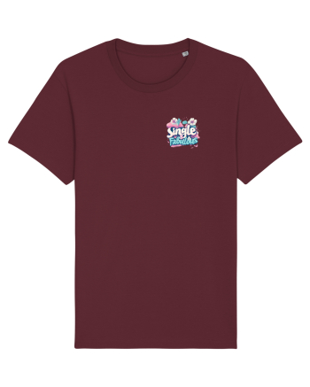 SINGLE & FABULOUS 1 lateral Burgundy