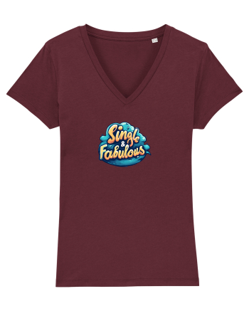 SINGLE & FABULOUS 3 Burgundy
