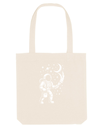 Astronaut pictor în spațiu – ilustratie cosmică Natural