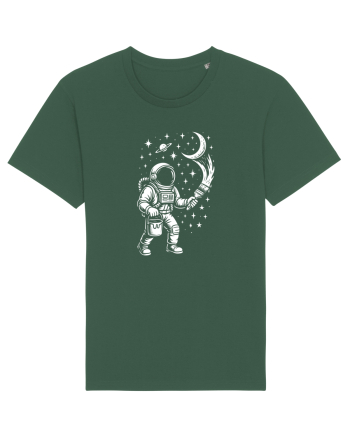 Astronaut pictor în spațiu – ilustratie cosmică Bottle Green