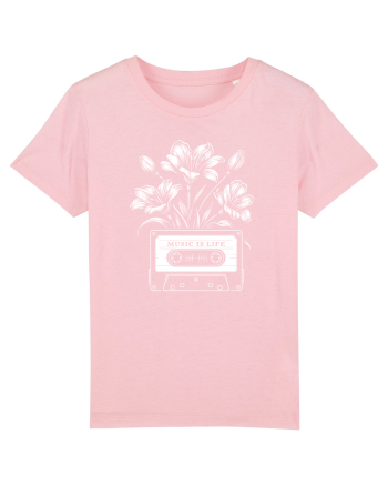 Muzica înflorește Cotton Pink