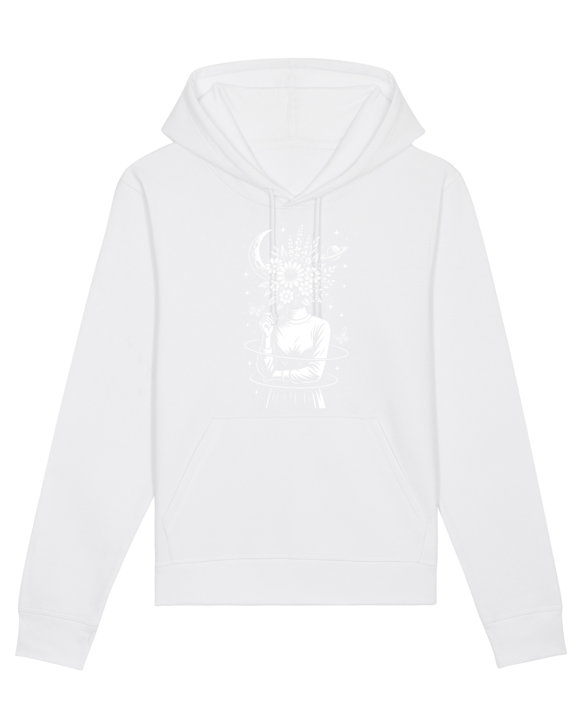 Hanorac Unisex Drummer White