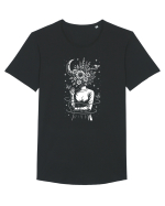 Mintea Care Înflorește Tricou mânecă scurtă guler larg Bărbat Skater