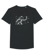 Atinge Steaua Tricou mânecă scurtă guler larg Bărbat Skater
