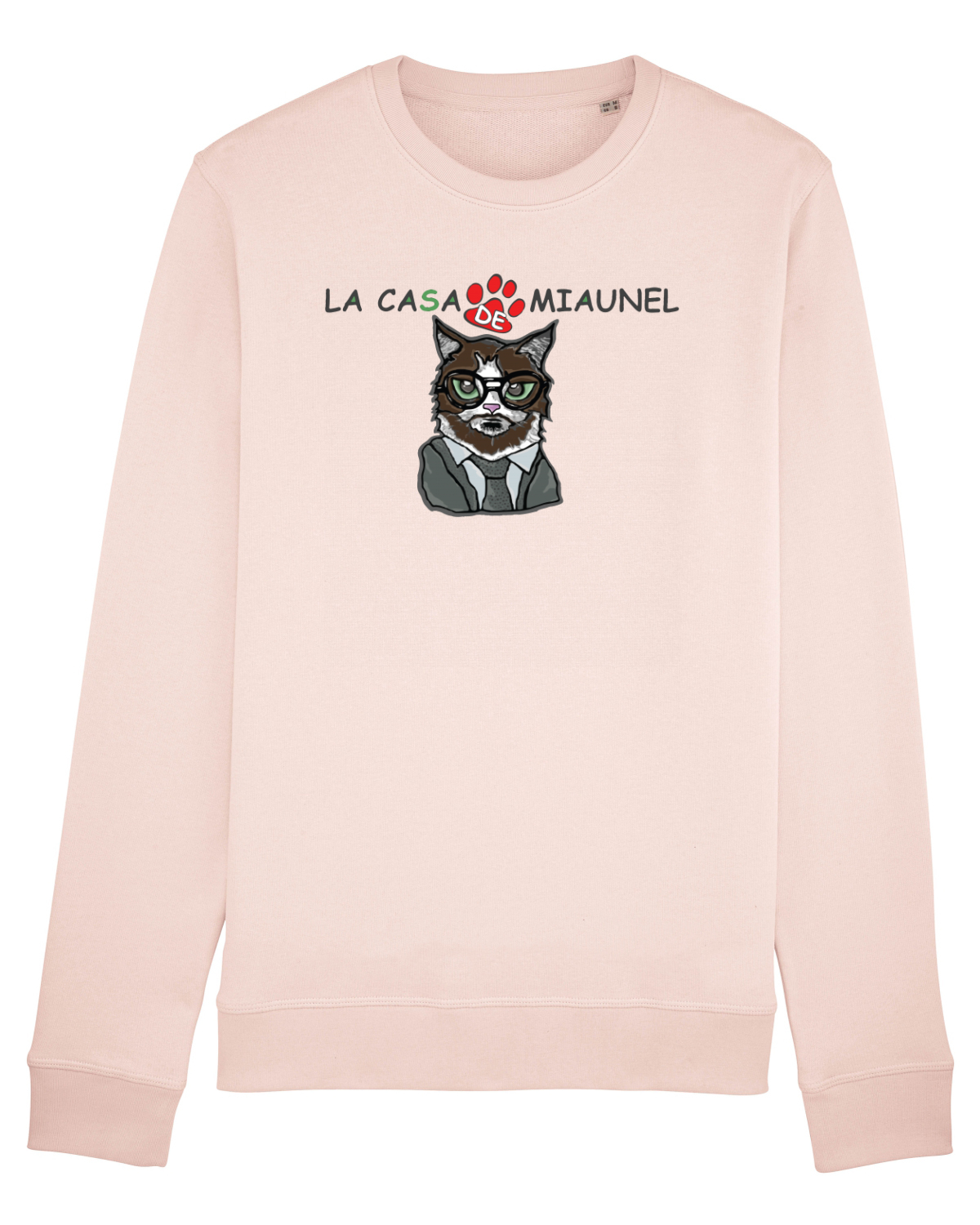 Bluză mânecă lungă Unisex Rise Candy Pink