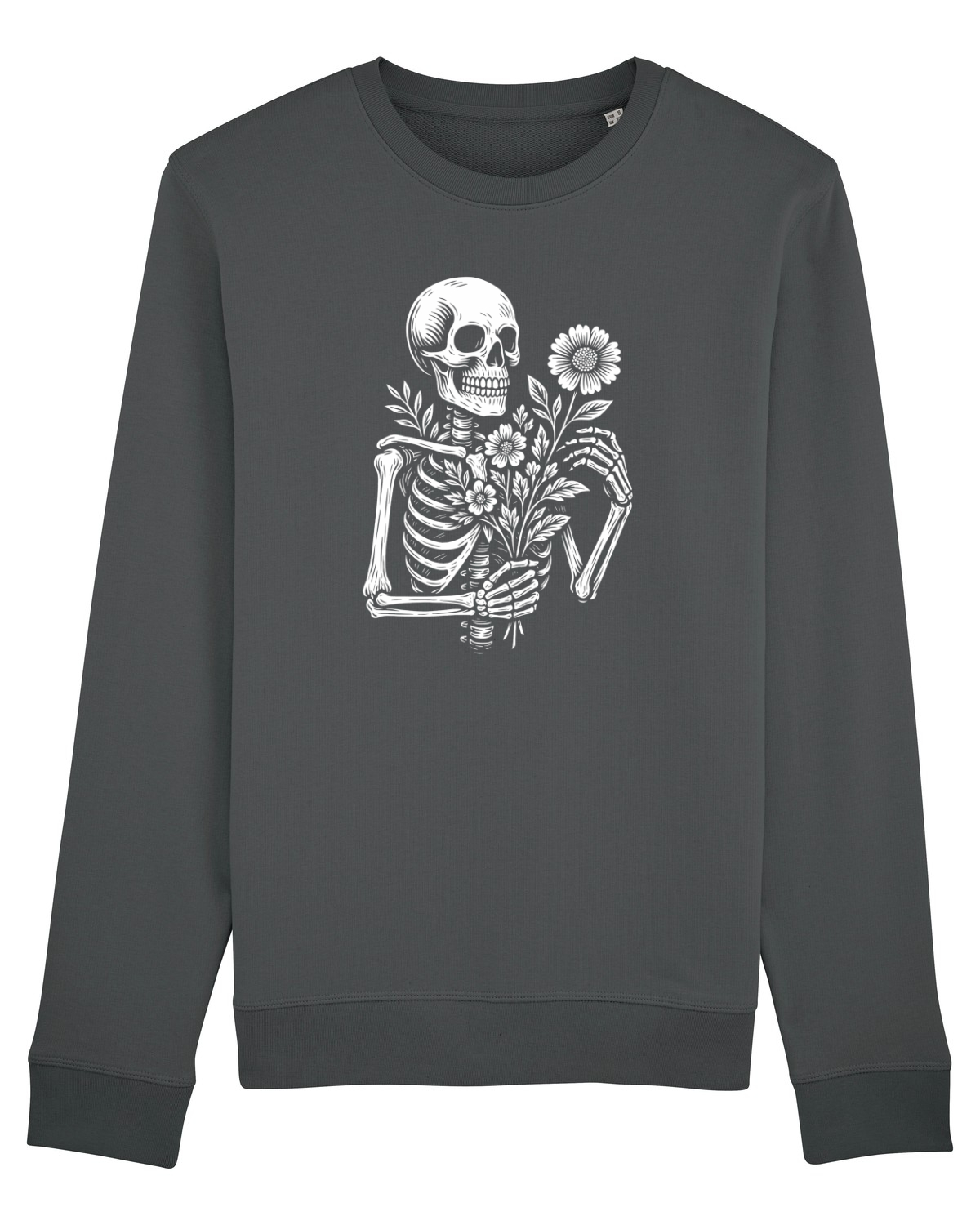 Bluză mânecă lungă Unisex Rise Anthracite
