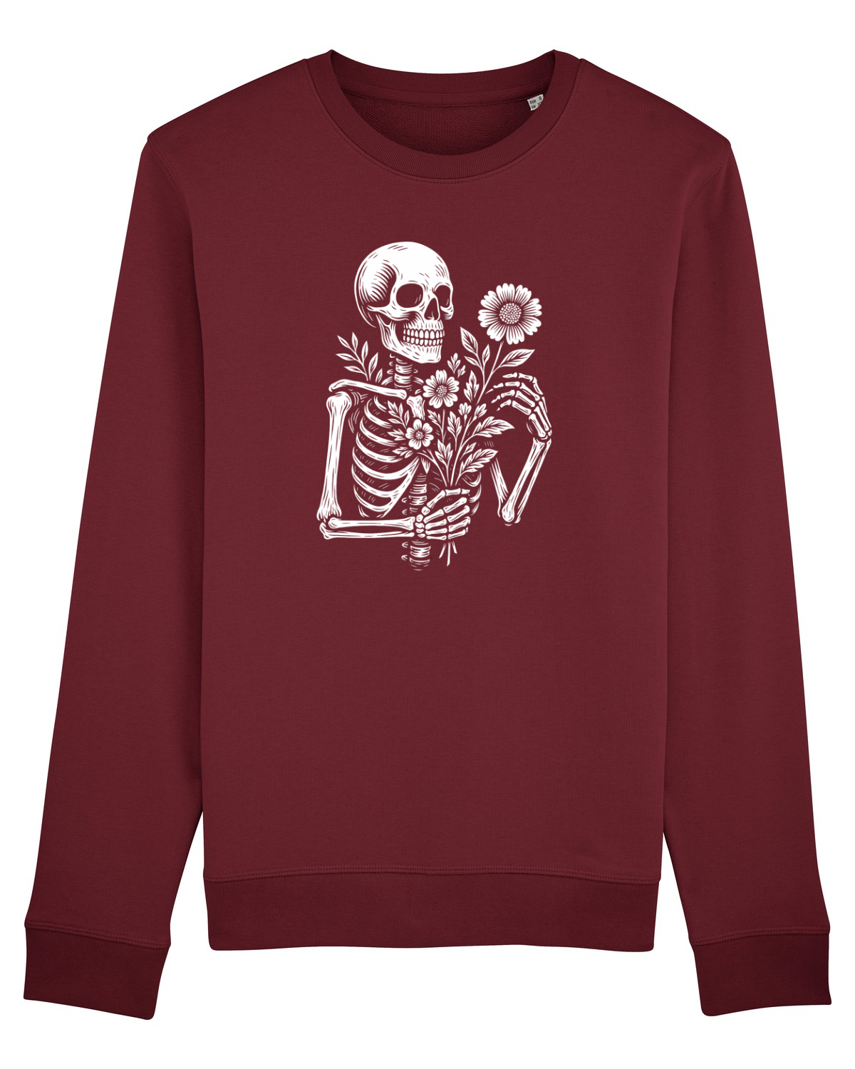 Bluză mânecă lungă Unisex Rise Burgundy