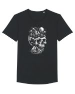 Lumea Dinăuntru Tricou mânecă scurtă guler larg Bărbat Skater