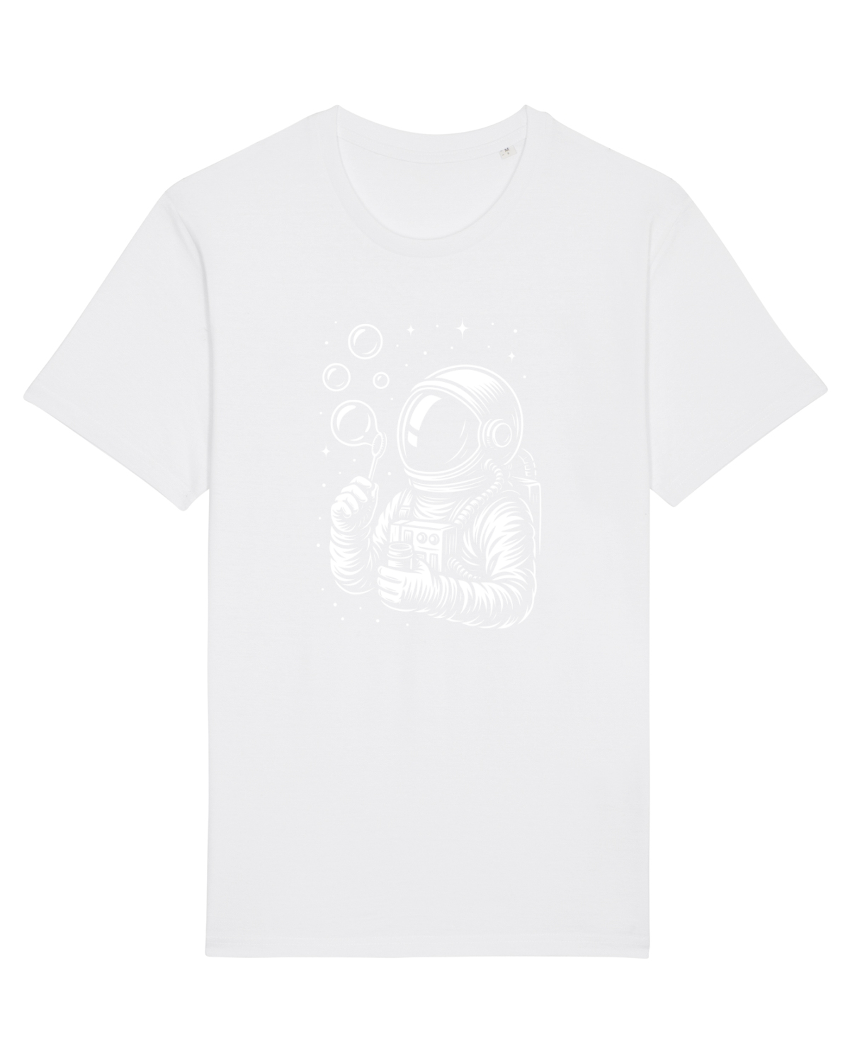 Tricou mânecă scurtă Unisex Rocker White