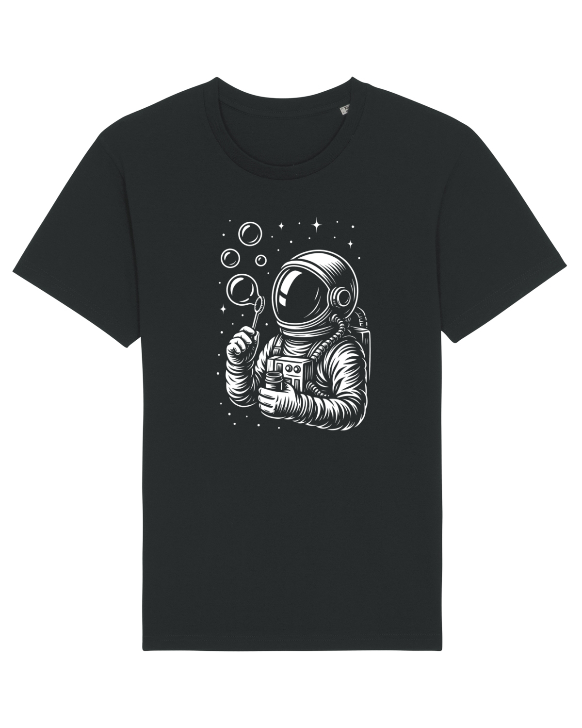 Tricou mânecă scurtă Unisex Rocker Black