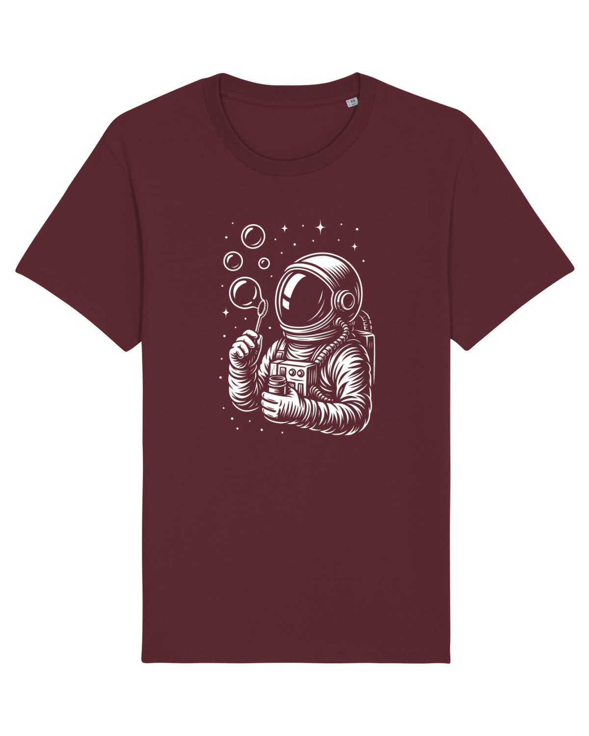 Tricou mânecă scurtă Unisex Rocker Burgundy