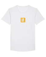 Run Like Hell Tricou mânecă scurtă guler larg Bărbat Skater