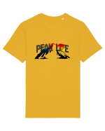 Peak life Tricou mânecă scurtă Unisex Rocker