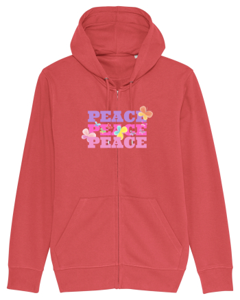 Peace  Carmine Red