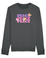 Peace  Bluză mânecă lungă Unisex Rise
