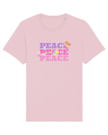 Peace  Cotton Pink