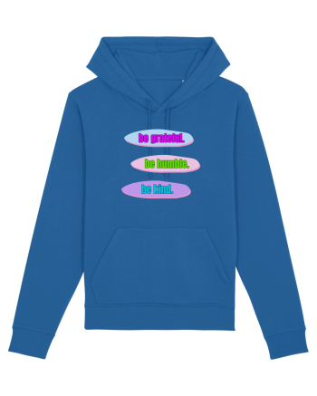 Be kind Royal Blue