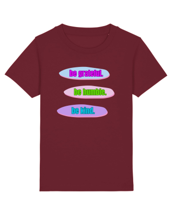 Be kind Burgundy