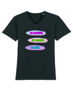 Be kind Tricou mânecă scurtă guler V Bărbat Presenter