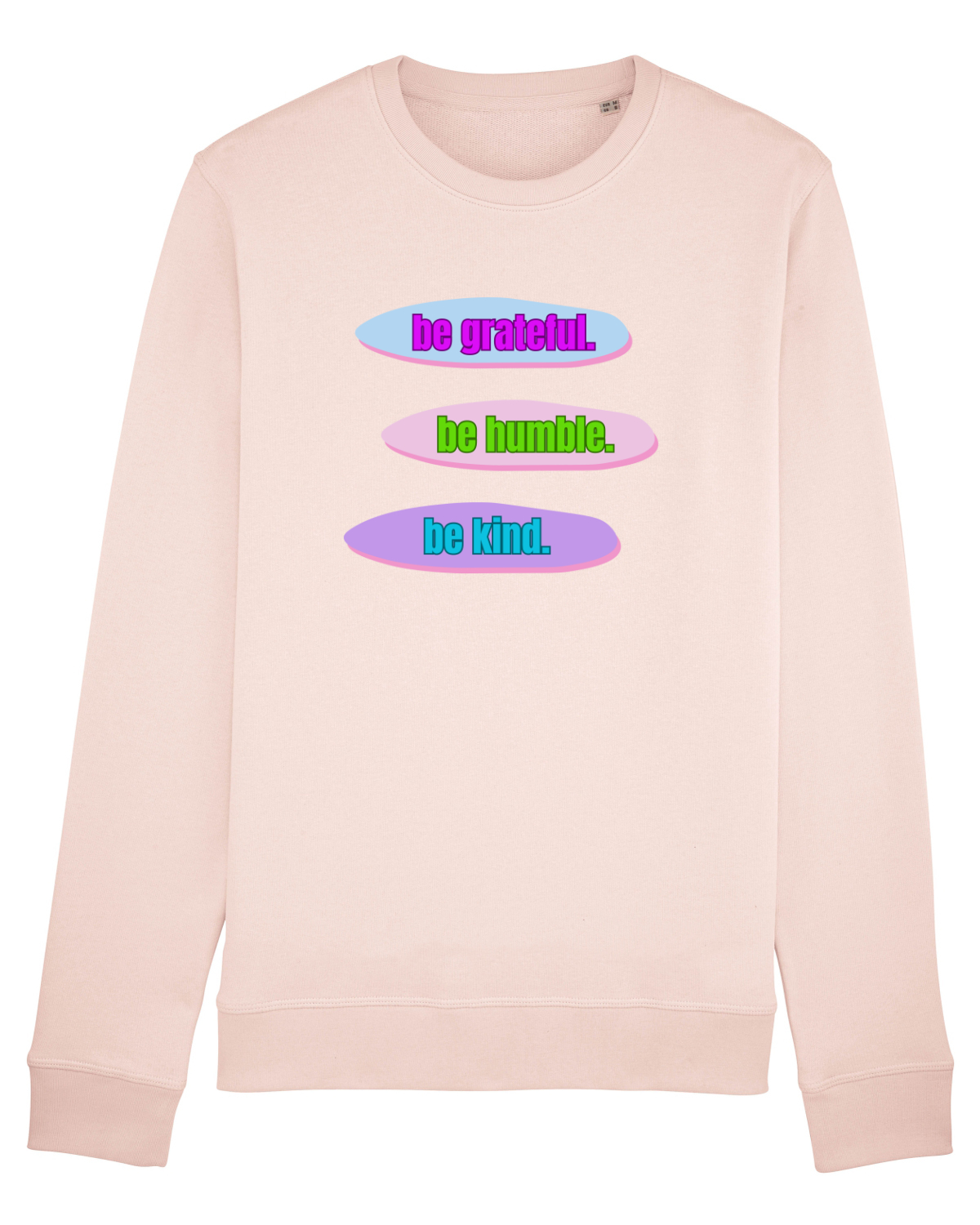 Bluză mânecă lungă Unisex Rise Candy Pink